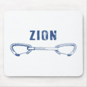 Zion Rock Climbing Quickziehen Mousepad (Vorne)