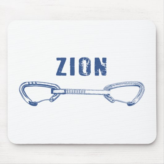 Zion Rock Climbing Quickziehen Mousepad (Vorne)