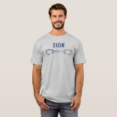 Zion Rock Climbing Quickziehen T-Shirt (Vorne ganz)