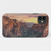 Zion Schlucht-Nationalpark Case-Mate iPhone Hülle (Rückseite (Horizontal))