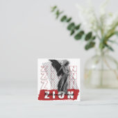 Zion small quadratische visitenkarte (Stehend Vorderseite)