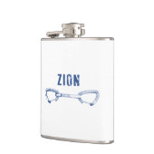 Zion Sportklettern Quickdraw Flachmann (Links)