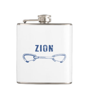 Zion Sportklettern Quickdraw Flachmann