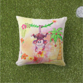 Zion the Monkey Wall Clock Kissen (Golfball-Marker)