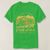 Zion Utah Nationalpark T-Shirt (Design vorne)