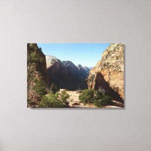 Zion vom Angels Landing Trail Zion National Park Leinwanddruck
