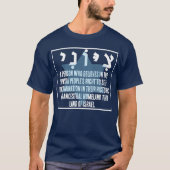 ZIONIST T-Shirt (Vorderseite)