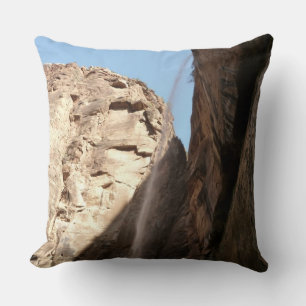 Zions Weeping Rock im Zion National Park Kissen