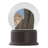 Zion's weinender Felsen im Zion-Nationalpark Schneekugel (Rückseite)