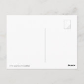 Zip-Auge Postkarte (Rückseite)