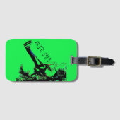 Zip es! - Zipline Rider Gepäckanhänger (Vorderseite (Horizontal))