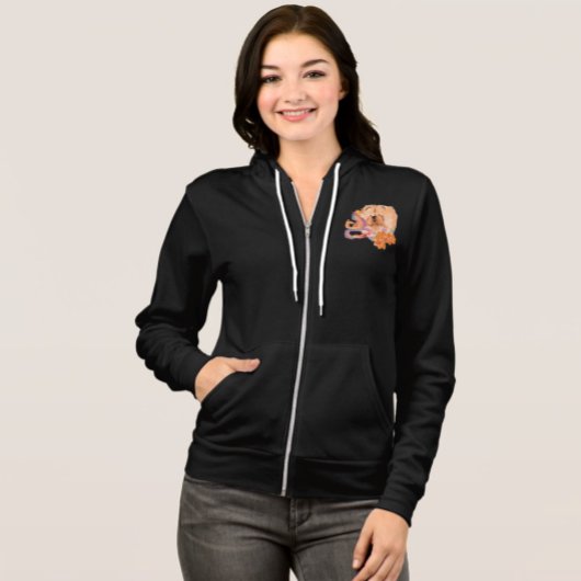 ZIP FRONT HOODIE JAHR DES DRAGONS - HUND WÄHLEN