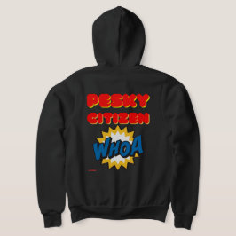 Zip-Hoodie-Sweatshirt "PESKY CITIZEN" Hoodie