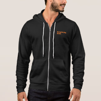 Zip-Hoodie von BLK-Männern - schwarz Hoodie