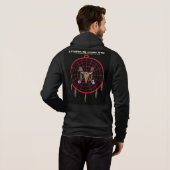 Zip Hoodie von James Michael Miller (Schwarz voll)
