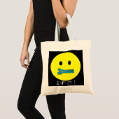 'Zip-it-Gesichtstasche Tragetasche (Vorderseite (Produkt))