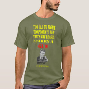 ZIP IT HIPPIE, ZU ALT ZUM KAMPF, ZU STOLZ ZU LAUFE T-Shirt