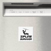 Zip Line Survivor Magnet (In Situ (Geschirrspüler))