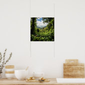 Zip-Lining Jungle Canopy Poster (Küche)