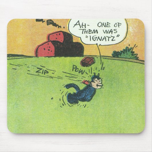 "Zip! Pow!" Mousepad (Vorne)