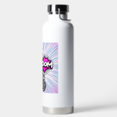 Zip, Zap, Zoom 32 oz Wasserflasche Trinkflasche (links)