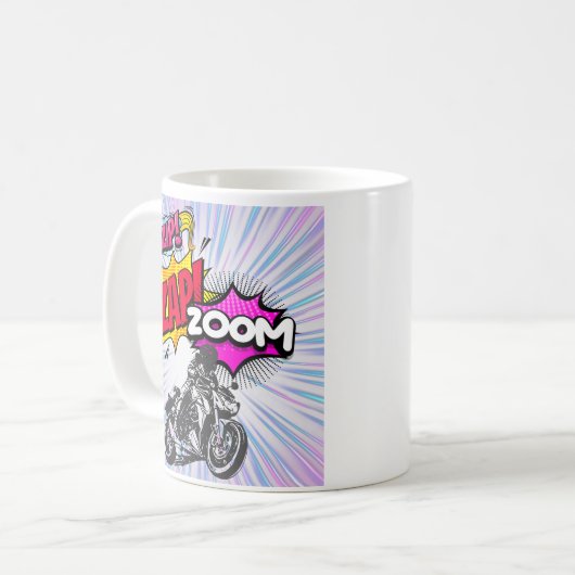 Zip, zap, Zoom Klassische Tasse (Vorderseite Links)
