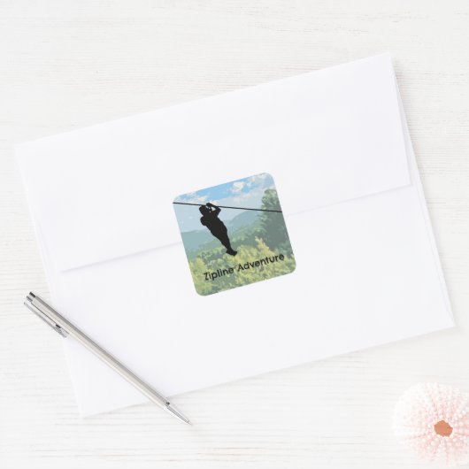 Zipline Adventure Sticker (Umschlag)