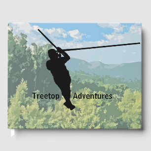 Zipline Adventures Design Gästebuch