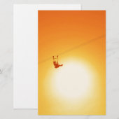 zipline briefpapier (Vorne/Hinten)