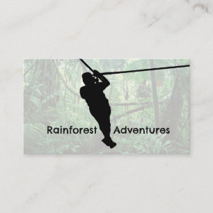 Zipline Design Business Card Visitenkarte