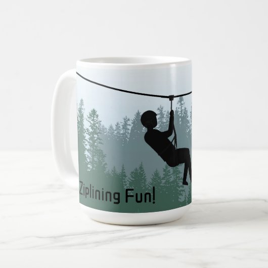 Zipline Design Kaffeetasse (Vorderseite Links)