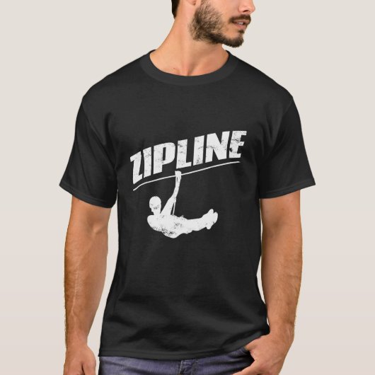Zipline Extreme Zipline T-Shirt (Vorderseite)