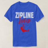 Zipline Lover Design for Adventure Enthusiasten TS T-Shirt (Design vorne)