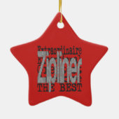 Zipliner Extraordinaire Keramik Ornament (Hinten)