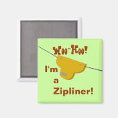 Zipliner Magnet (Vorderseite/Rückseite)