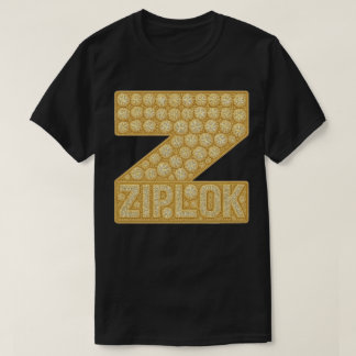Ziplok - Gold Diamant Logo - T-Shirt