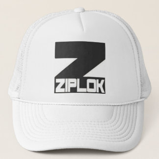 Ziplok schwarzes Logo - Fernlastfahrer-Hut Truckerkappe