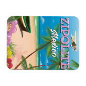 Zipolite Mexico Strandposter Magnet (Horizontal)