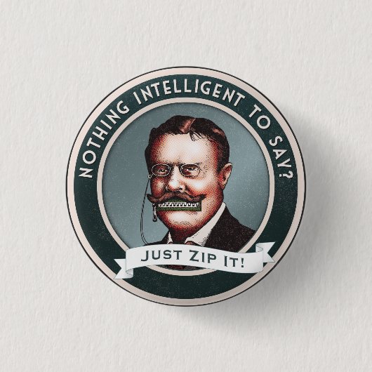 Zippen Sie es einfach. Button (Vorderseite)