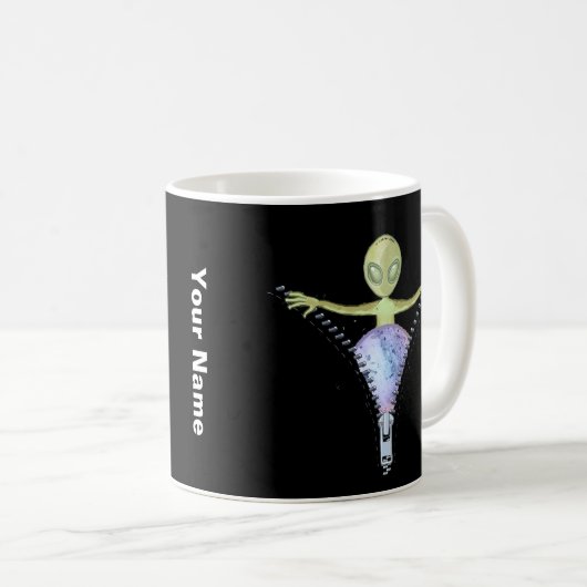 Zipper Alien Tasse (VorderseiteRechts)