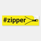 #Zipper Autoaufkleber (Vorne)
