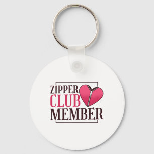 Zipper Club Mitglied Chd Awareness Heart Disease H Schlüsselanhänger