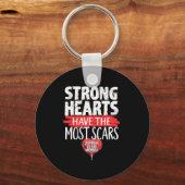 Zipper Club Mitglied Offenes Herz Operation Surviv Schlüsselanhänger (Vorderseite)