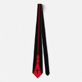 Zipper Cross-Krawatte Krawatte (Vorderseite)