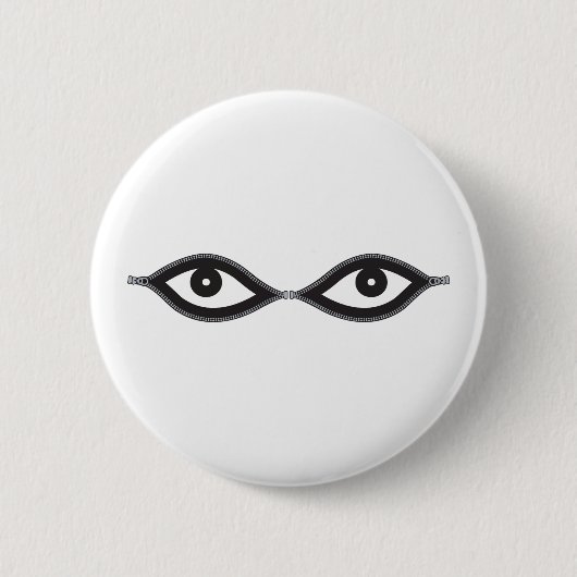 Zipper Eyes Button (Vorderseite)