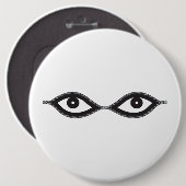 Zipper Eyes Button (Vorne & Hinten)