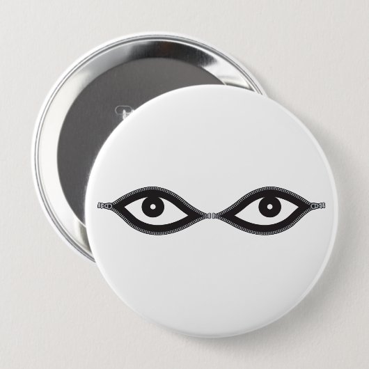 Zipper Eyes Button (Vorne & Hinten)