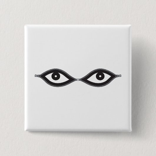 Zipper Eyes Button (Vorderseite)