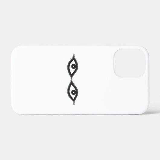 Zipper Eyes Case-Mate iPhone Hülle (Rückseite (Horizontal))