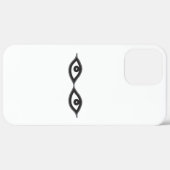 Zipper Eyes Case-Mate iPhone Hülle (Hinten (horizontal))